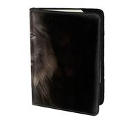 YUNWEIKEJI Chute du Lion modèle 3D, Porte-Passeport Portefeuille de Voyage en Cuir PU Étui pour Passeport Couvre-Passeport 5,5 Pouces
