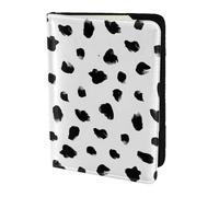 YUNWEIKEJI Impression Animale dalmate picturale, Porte-Passeport Portefeuille de Voyage en Cuir PU Étui pour Passeport Couvre-Passeport 5,5 Pouces