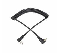 Yunxwd Câble De Synchronisation Flash, CâBle Synchro Flash, CâBle De Synchronisation Pc Flash 2.5mm vers MâLe avec Verrouillage à Vis pour Pc MâLe