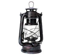 Yunxwd Lampe à Pétrole Vintage, 24cm Lampe à Pétrole Rétro Lampe de Tente Extérieure Lanterne de grange Ornement de Maison à Suspendre pour Camping, Randonnée, Randonnée d'urgence