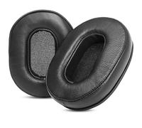 YunYiYi BackBeat Fit 6100 Coussinets de rechange en peau de mouton compatibles avec les casques de sport Bluetooth Plantronics BackBeat Fit 6100 (cuir de mouton noir)