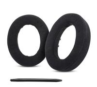 YunYiYi Coussinets de rechange compatibles avec casque Sennheiser HD 490 PRO Plus/HD 490 PRO avec accessoires en mousse à mémoire de forme en velours doux - Noir