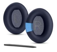 YunYiYi Coussinets de rechange en cuir protéiné compatibles avec les casques Bose QuietComfort 35 QC35 QC35ii QC45 QC25 QC15/SoundLink SoundTrue Around Ear AE2 AE2i AE2W (bleu foncé)