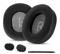 YunYiYi Coussinets de rechange en gel rafraîchissant compatibles avec casque sans fil Microsoft Xbox Series Xbox X|S, Xbox One (version 2024) avec tissu respirant en soie glacée - Noir