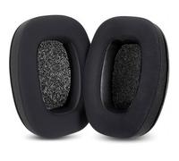 YunYiYi Coussinets de rechange en gel rafraîchissant compatibles avec les casques Beyerdynamic DT100/DT102/DT108/DT109/DT150/DT190 avec tissu respirant en soie glacée - Noir