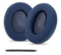 YunYiYi Coussinets de rechange en gel rafraîchissant compatibles avec les casques Bose QuietComfort Ultra avec tissu respirant en soie glacée et mousse à mémoire de forme (bleu)