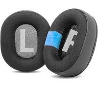 YunYiYi Coussinets de rechange en gel rafraîchissant compatibles avec les casques PreSonus HD5/HD9/Eris HD10BT avec tissu en maille haute densité antibruit, épaisseur ajoutée, noir
