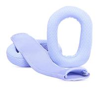 YunYiYi Coussinets d'oreille de rechange G435 compatibles avec casque Logitech G435 (violet + bandeau)
