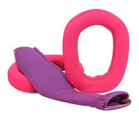 YunYiYi Coussinets d'oreille de rechange G435 compatibles avec les pièces de réparation de casque Logitech G435 (rose + bandeau)