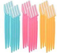 YUNYU Lot de 60 rasoirs à sourcils - Kit de rasoir à sourcils sûr et doux - Forme précise sans douleur pour homme et femme