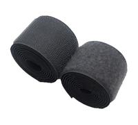 YunYunStrap 25mm de large Gris foncé coudre sur ruban auto-agrippant Ensemble d’attaches en tissu de nylon non adhésif pour sacs à main Vêtements Chaussures Sacs à dos Bricolage