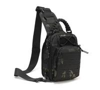 YunYunStrap Sacs à Bandoulière Militaires Tactiques Compact pour Escalade, Camping, Pêche, Randonnée