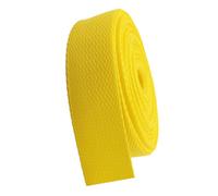 YunYunStrap Sangle en polypropylène 20 mm - Sangle pour Sacs, Sacs à Dos, Sac de randonnée, Bagages/Consignation de Cargaison (Jaune, 20 Yard)