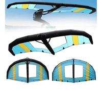 yunzhenzhen Cerf-Volant De Surf Wingfoil Gonflable Ailes Gonflables Kitesurf en avec Fenêtre pour Surf Ski Sports Nautiques Aile De Kite Portable Haute Performance 4/5/6 m²