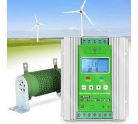 yunzhenzhen ContrôLeur De Charge Hybride 1000W Mppt Contrôleur de Charge Hybride Solaire Éolien 12V/24V avec Afficheur LCD - Solaire: 400W + Éolien: 600W pour Chargeur Générateur D'éolienne