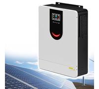 yunzhenzhen Onduleur Solaire Hybride Chargeur Hors RéSeau 12v/24v-220v Puissance Onduleur Hybride Solaire avec ContrôLeur Charge Mppt 80a Convient pour Batterie Plomb-Acide