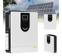 yunzhenzhen Onduleur Solaire Hybride Chargeur Hybride Hors RéSeau 12v/24v éCran LCD ContrôLeur De Charge Solaire 40/80/120/160 A avec DifféRents Types De Batteries