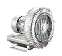 yunzhenzhen Ventilateur Régénératif Souffleur Pompe Soufflante Vortex pour Le soufflage d'air ou l'aération des eaux usées par Aspiration 120-2200W 220V Souffleur à Trois Turbines