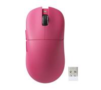 YUNZII M1 Souris Gamer sans Fil, Légère Triple Mode Bluetooth 5.0/2.4G/USB-C pour PC Gaming, 10000 DPI Réglable, 5 Boutons Programmables Rechargeable, Logiciel pour Windows Mac (Rose)