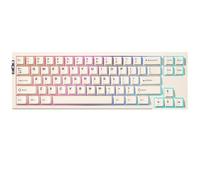 YUNZII RT68 Rapid Trigger Jeu Clavier, Hall Effect Magnetic Switch RGB Filaire, Gasket Mount Hot Swap PC Keyboard, Mécanique Adjustable Actuation TKL (Beige, outemu Magnetic Switch)