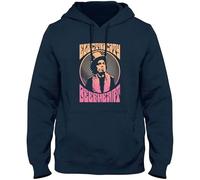 Yuogkk Hoodie Captain Beefheart Fun Pattern Sweatshirt, Cartoon Print Long Sleeve Pullover Fashion Casual Sweater Men's and Women's Role Play Tops Cute Casual Jacket-Black||XS