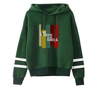 Yuogkk Hoodie Only Murders in The Building Sweatshirt Hommes Manches Longues, Veste Femme Grande Taille Fashion Pullover Vintage Sportswear Col Rond Harajuku Streetwear Loose Jacket-Red||XXS