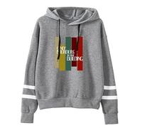 Yuogkk Hoodie Only Murders in The Building Sweatshirt Hommes Manches Longues, Veste Femme Grande Taille Fashion Pullover Vintage Sportswear Col Rond Harajuku Streetwear Loose Jacket-Red||XXS