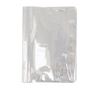 YUOIUX Couverture de carnet en PVC transparent étanche pour la plupart des agendas, classeurs, scrapbooking