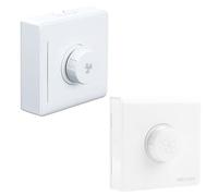 YUOIUX Interrupteur de vitesse réglable pour ventilateur de plafond - Bouton mural - Variateur électronique mécanique rotatif marche/arrêt