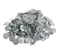 YUOIUX Lot de 200 supports de mèche en métal ciré pour la fabrication de bougies
