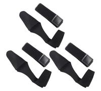 YUOIUX Lot de 3 housses de protection pour canne à pêche et sangle de fixation pour canne à pêche