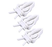 YUOIUX Lot de 3 mangeoires à friandises pour petits animaux, fruits, légumes, pinces pour garder les mains