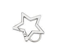 YUOIUX Mousqueton à ressort en acier inoxydable en forme d'étoile pour la fabrication de bijoux