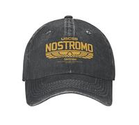 YUONME Casquette de Baseball Classic Cotton Weyland Retro Film Casquette de Baseball Femmes Hommes Custom Réglable Adulte Alien Nostromo Papa Chapeau Été Cadeaux
