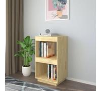 YUOTYRKTEJRSG Bibliothek Bücherregal aus Massivholz Kiefer 40x35x71 cm, Stilvolles Bücherregal für Wohnzimmer Schlafzimmer, Robuste Aufbewahrung für Bücher Zeitschriften Deko