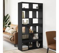 YUOTYRKTEJRSG Cloison de séparation Noir 100x33x187,5 cm Raumteiler Trennwand Sichtschutz für Wohnzimmer Schlafzimmer Büro aus stabilem Holzwerkstoff