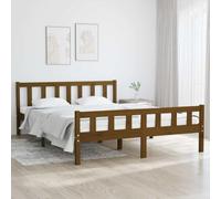 YUOTYRKTEJRSG Pin Massif Robuste Classique Brun 120 x 200 cm