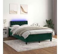YUOTYRKTEJRSG Velours Doux Tête de lit réglable Tapissier Vert 120 x 200 cm