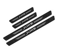 YUPACK 4 Pièces Bande de Seuil de Porte de Voiture en Fibre Carbone pour NIS-san Juke Leaf, Accessoire d'autocollant de Décoration de Style Automatique Anti-Rayures,Juke