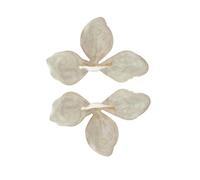 YUPEIUKLI Boucles d'oreilles à Fleurs élégantes, Clous d'oreilles Modernes en Alliage texturé, adaptés aux Tenues élégantes