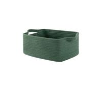 YUPEIUKLI Cesta de almacenamiento de cuerda de algodón tejida a Mano de Gran capacidad Para organizar ropa, juguetes y artículos Del hogar en cualquier habitación.