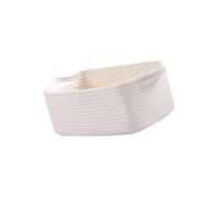 YUPEIUKLI Cesta de almacenamiento de cuerda de algodón tejida a Mano de Gran capacidad Para organizar ropa, juguetes y artículos Del hogar en cualquier habitación.