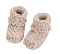YUPEIUKLI Chaussons pour bébé Nouveau-nés Premiers Pas Tricot Doux Élégant Chaussons pour bébé Confortables à Porter pour bébé garçon et Fille