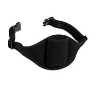 YUPEIUKLI Cinturón de Cintura Ajustable Con micrófonos Con bolsillo incorporado Para Un almacenamiento seguro Absorbe el sudor Ajuste cómodo Portátil