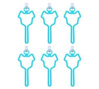 YUPEIUKLI Clip Para Bolsa de desechos de Perro Sin esfuerzo Para recoger fácilmente Los excrementos mientras camina Se Monta de Forma Segura en la Correa Fácil de instalar 6 piezas