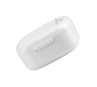 YUPEIUKLI Coffret de Rangement pour prothèses dentaires avec bac de trempage Adaptable et Trous de Drainage pour prothèses, appareils de Contention et aligneurs - Coffret hygiénique