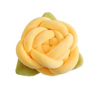 YUPEIUKLI Coussin décoratif élégant à Motifs de camélias et nœuds, en Polyester Doux et résistant, pour canapé et décoration intérieure.