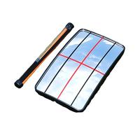 YUPEIUKLI Entraîneur de Putting de Golf Portable avec Retour d'information Rapide, Outil d'alignement du Putter, Lunettes de Correction de Posture de Frappe, Facile à Utiliser