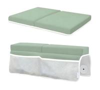 YUPEIUKLI Juego de almohadillas Para arrodillarse en el baño Que resaltan la espuma de Memoria Para rodillas y codos Bolsas de almacenamiento ligeras de segunda Mano y Plan E antideslizante