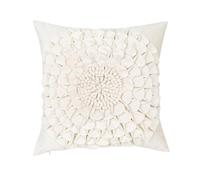 YUPEIUKLI La funda de almohada Con tacto de terciopelo presenta diseños Florales Para una cómoda artesanía de Tela de poliéster Suave Para la decoración Del hogar.